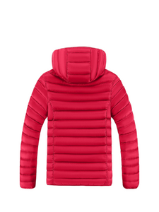 Red Puffer Jacket Moncler