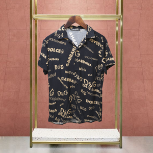 Πουκάμισο Black Short Shirt Dolce & Gabbana