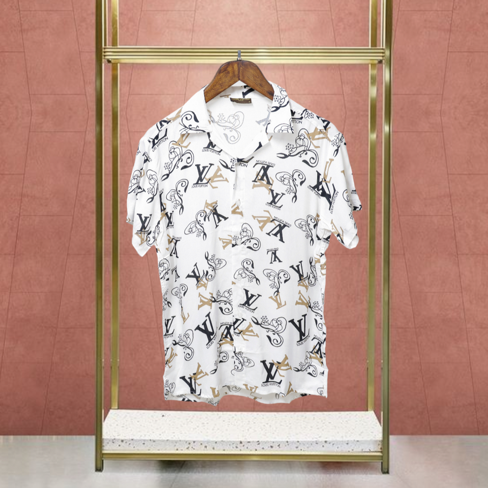 Πουκάμισο White Short Shirt Louis Vuitton