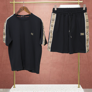 Ultra Summer Tracksuit Gucci T-Shirt & Shorts Black