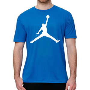 T-Shirt Cotton Jordan Light Blue
