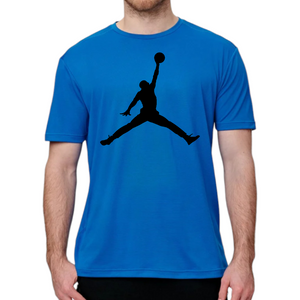T-Shirt Cotton Jordan Light Blue