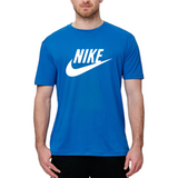 T-Shirt Cotton Nike Light Blue