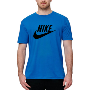 T-Shirt Cotton Nike Light Blue