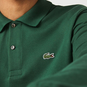 Polo Longsleeve Shirt Lacoste Green